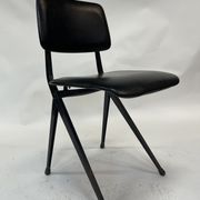 Mid Century Spin Chair 102 Ynske Kooistra for Marko Holland in Black