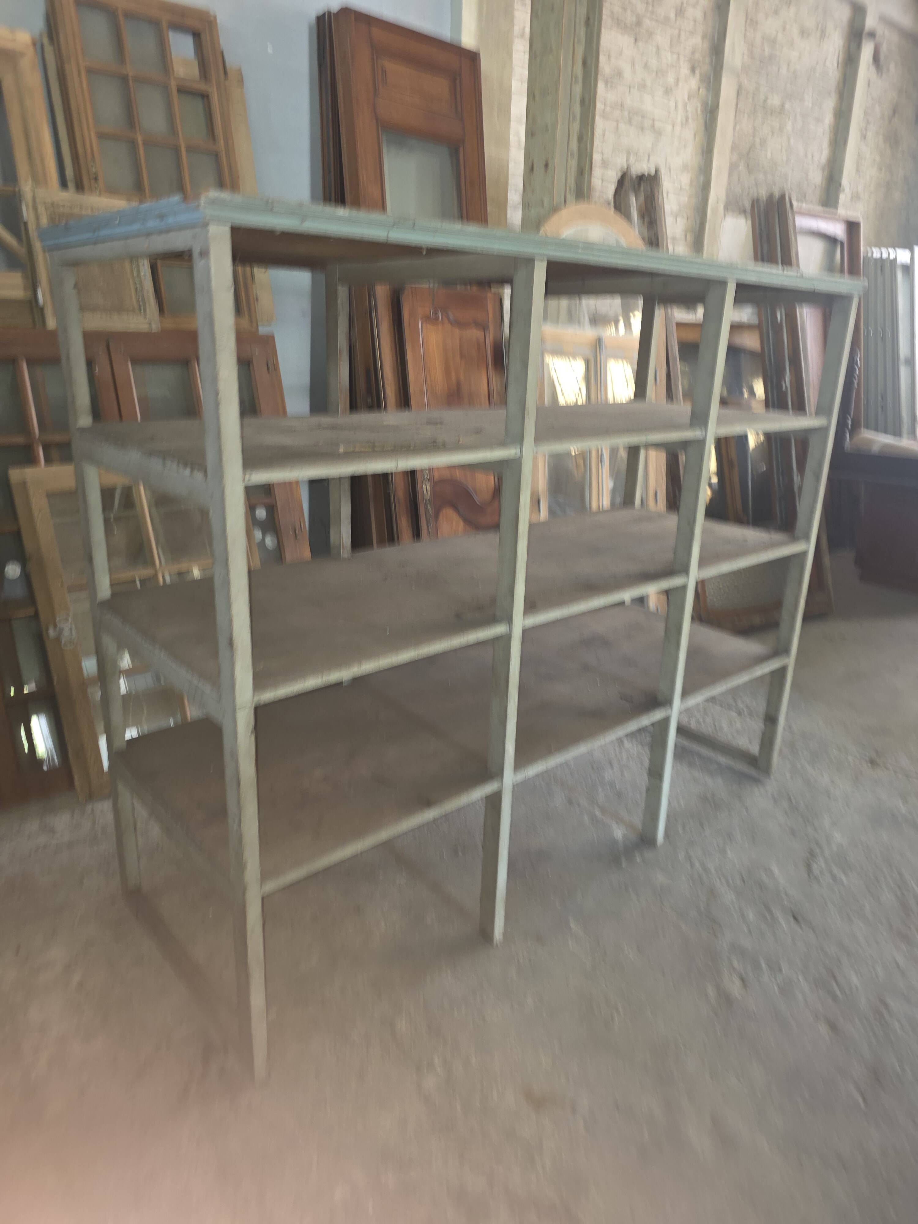 Old shop bookshelf