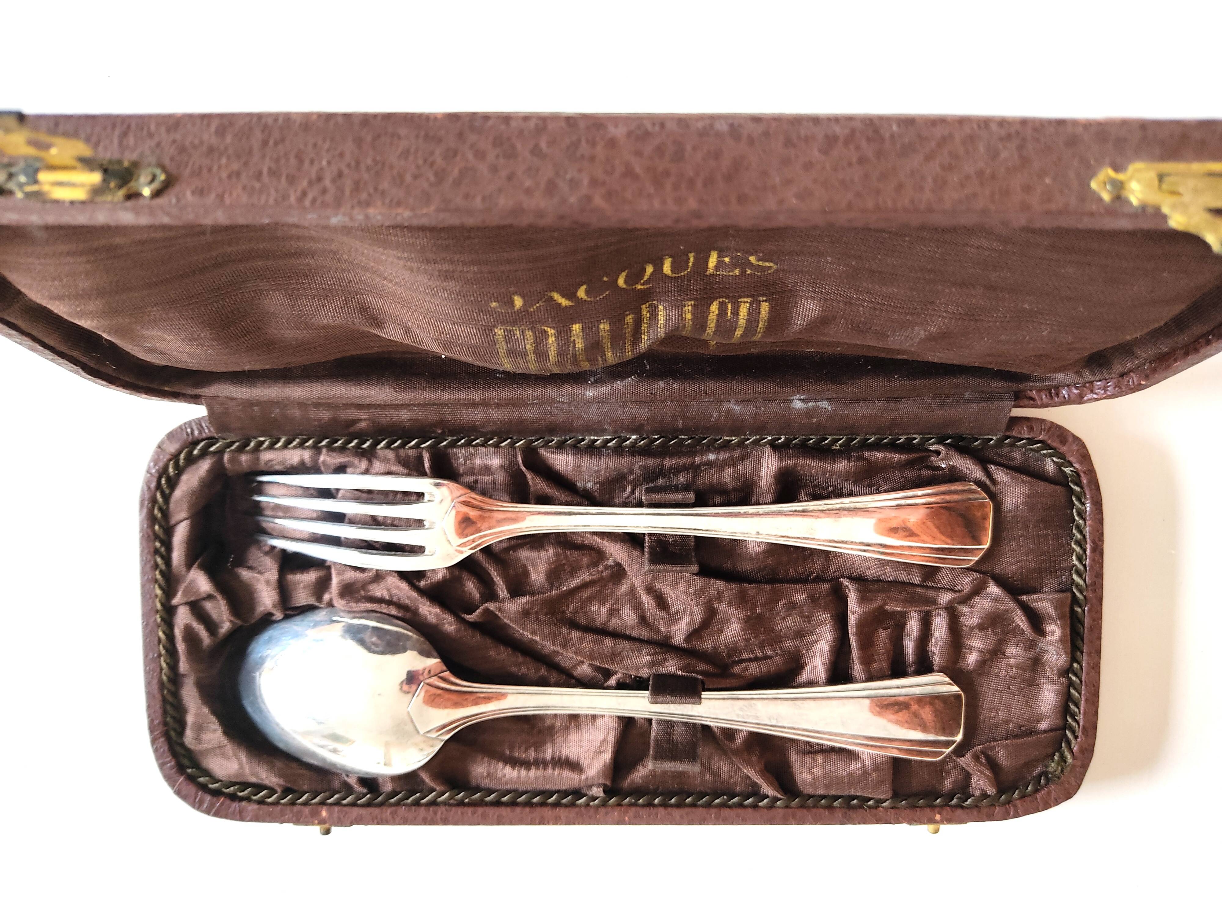 Christofle Baptism Cutlery