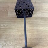 Openwork sheet metal lamp