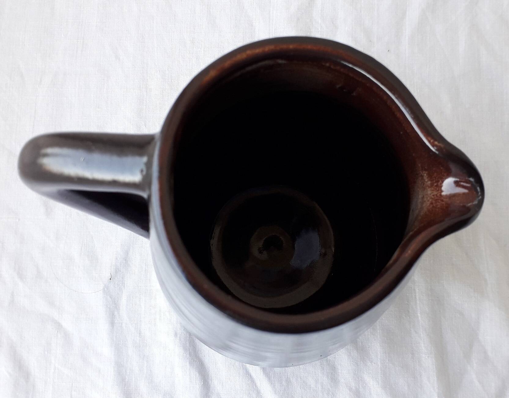 Brown Arts Céram pitcher
