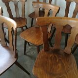 Set de 12 chaises bistrot