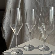 Lot de 5 grandes flûtes à champagne
