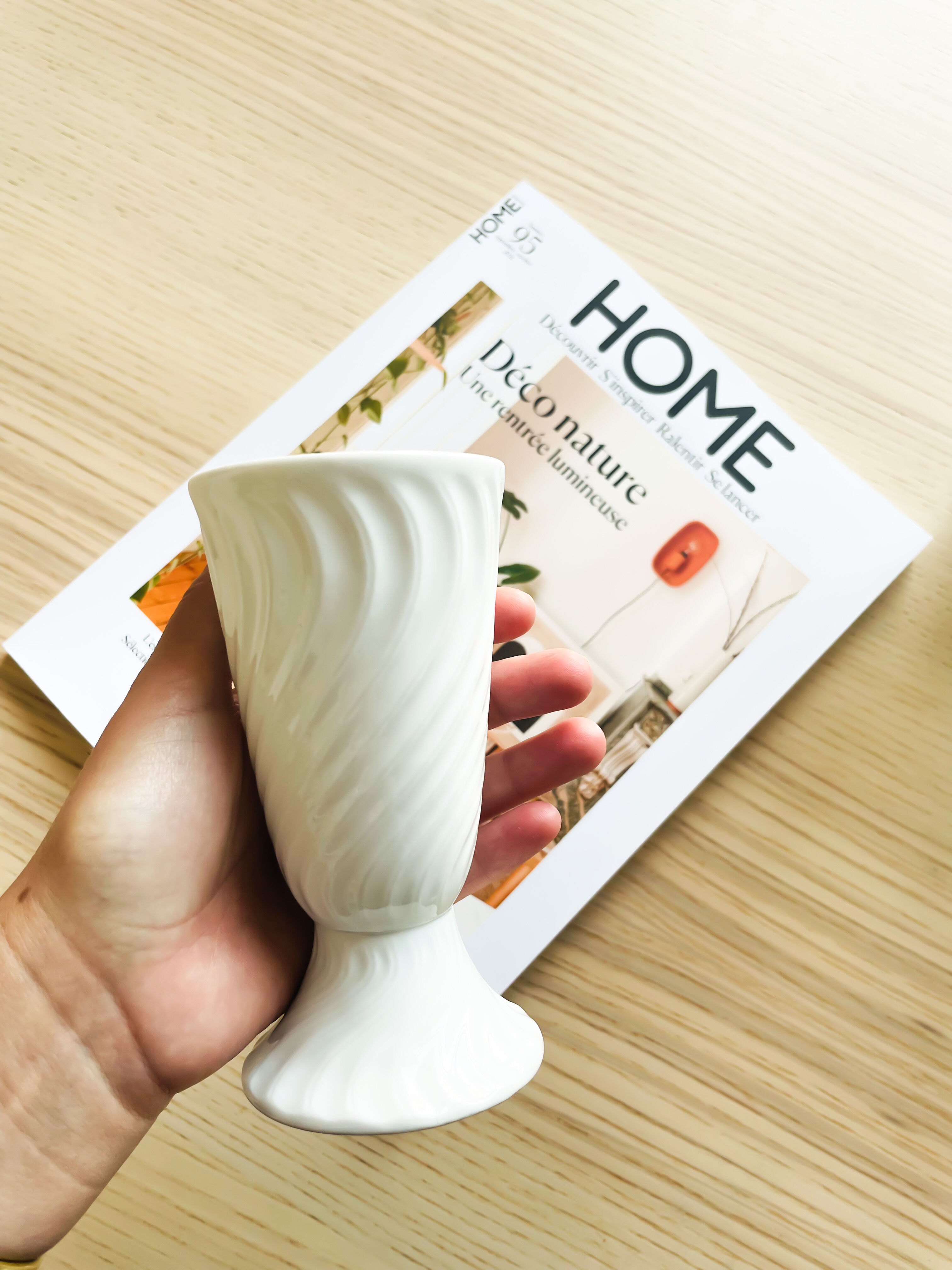 Set of 2 porcelain mazagrans