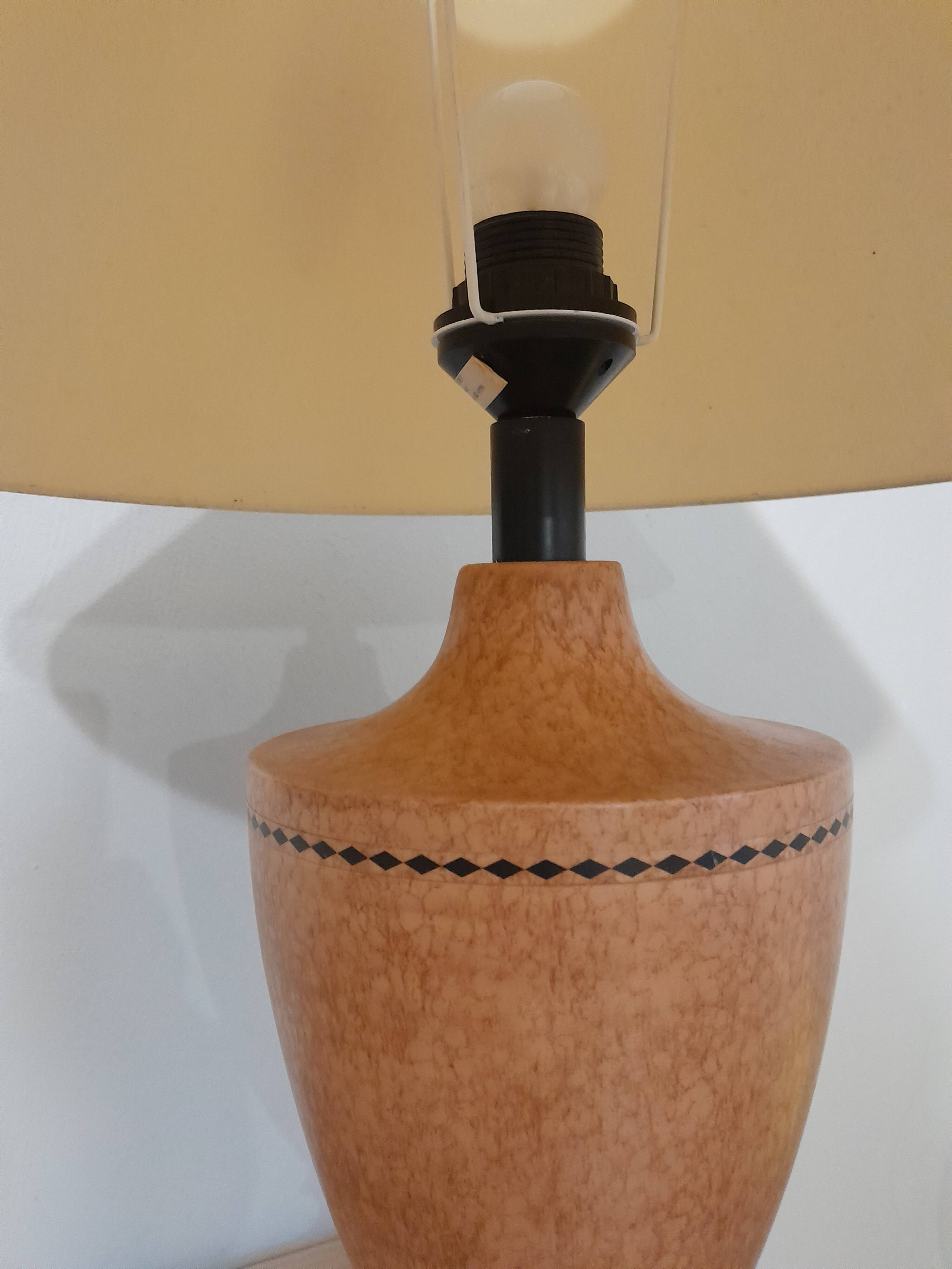 Vintage desk table lamp le dauphin