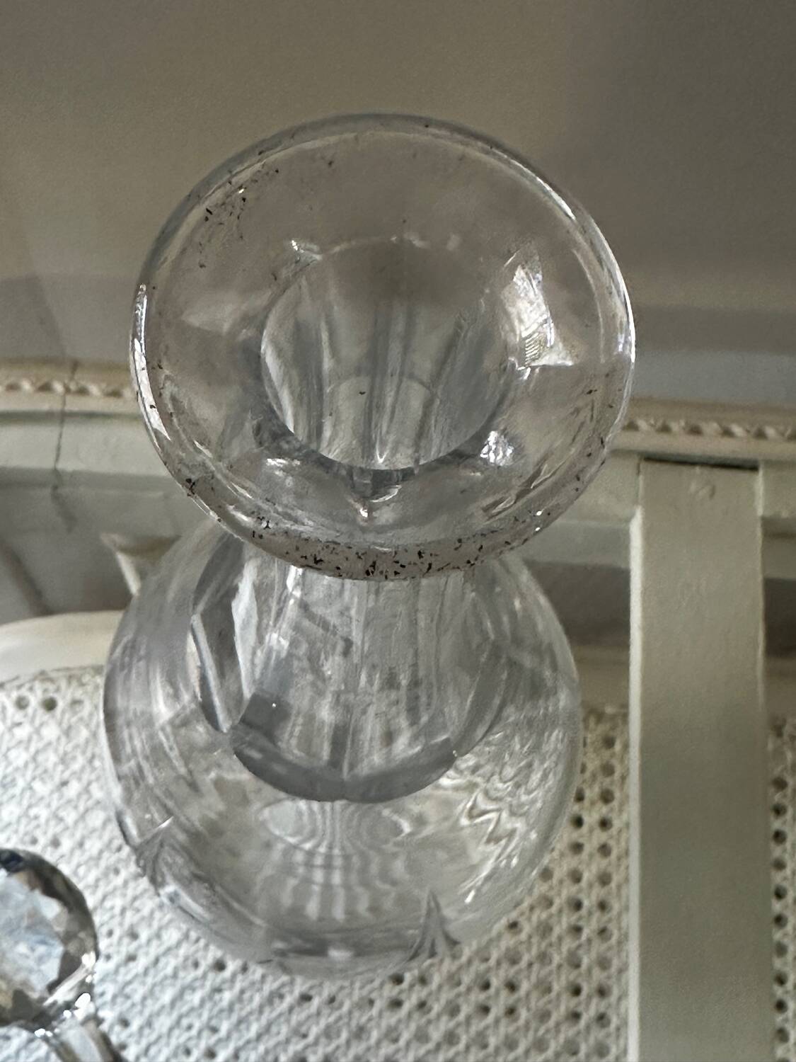 Baccarat Crystal Wine Carafe Model Epron stamped