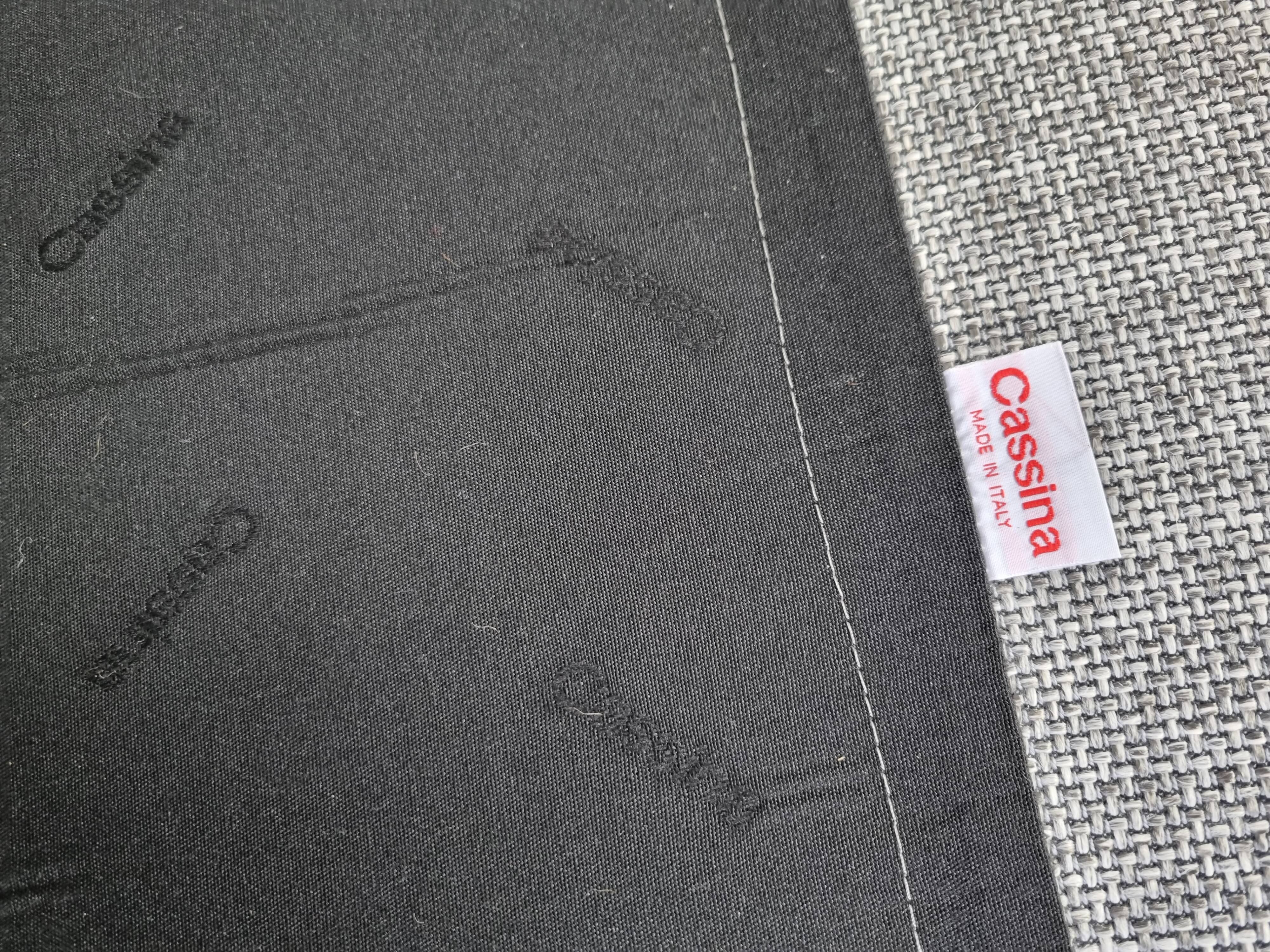 Armchair + ottoman Maralunga by Vico Magistretti for Cassina, 90s