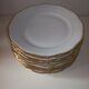 White porcelain plates