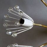 Emil Stejnar for Rupert Nikoll elliptical chandelier, Austria 1950s