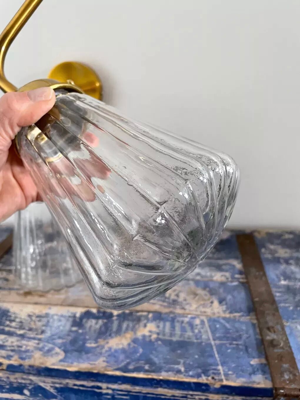 Pair of vintage wall lights