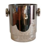 Design champagne bucket. chrome-plated steel