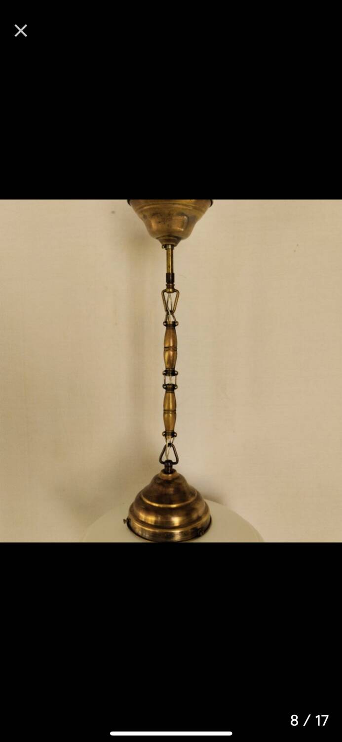 Lampe à suspendre - Verre de Murano - Rationaliste / Bauhaus