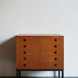 Commode d'Aksel Kjersgaard en teck années 1960
