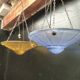 Art Deco glass suspensions