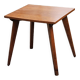 Vintage oak coffee table from the 50s feet compass