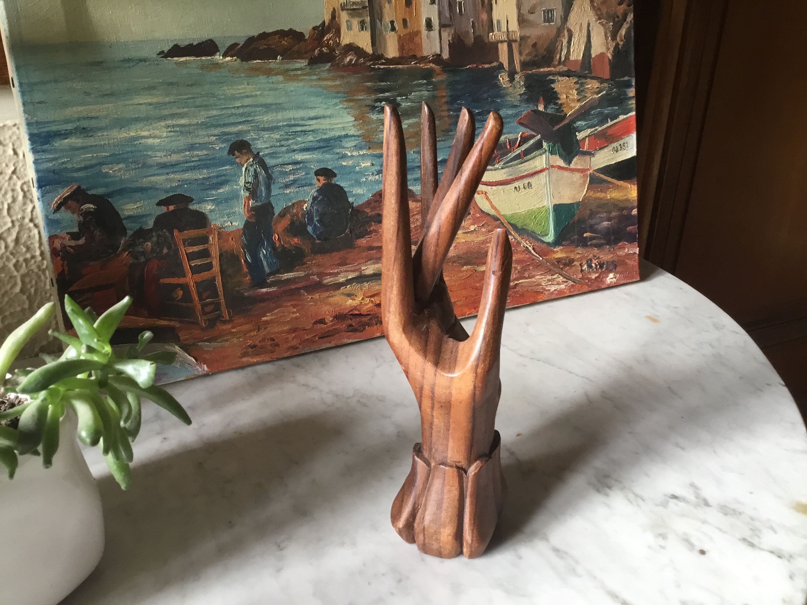 Wooden main baguiers