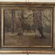 Paul Lecomte (1842–1920) A Underwood, oil on panel, signed