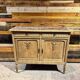 Antique sandblasted sideboard