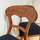 Biedermeier Shovel Chairs in Walnut, Roots Veneer, South Germany, 1845, Set of 6