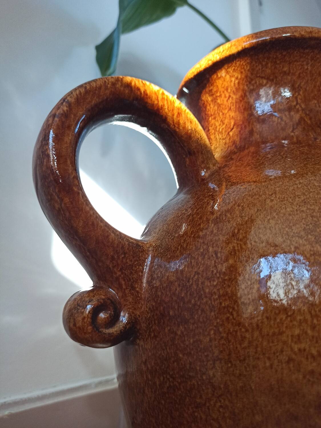 Vase de sol vintage - 42 cm - Scheurich West Germany