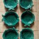 J. Massier, Vallauris, 6 fish plates