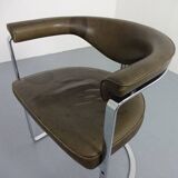 Mocdl 6911 Armchair in Leather by Horst Brüning for Kill International, 1968