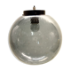 Suspension in the mid century vintage smoked glass