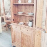 Buffet 2 corps ancien en pin