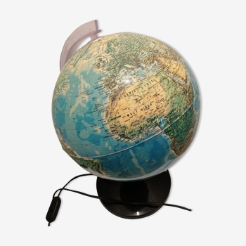 Luminous earth globe