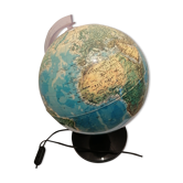 Luminous earth globe