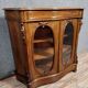 Superb curved display cabinet from the Napoleon III period in mahogany