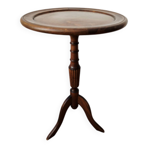Guéridon, table tripode - rond