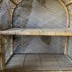 Vintage rattan bookcase