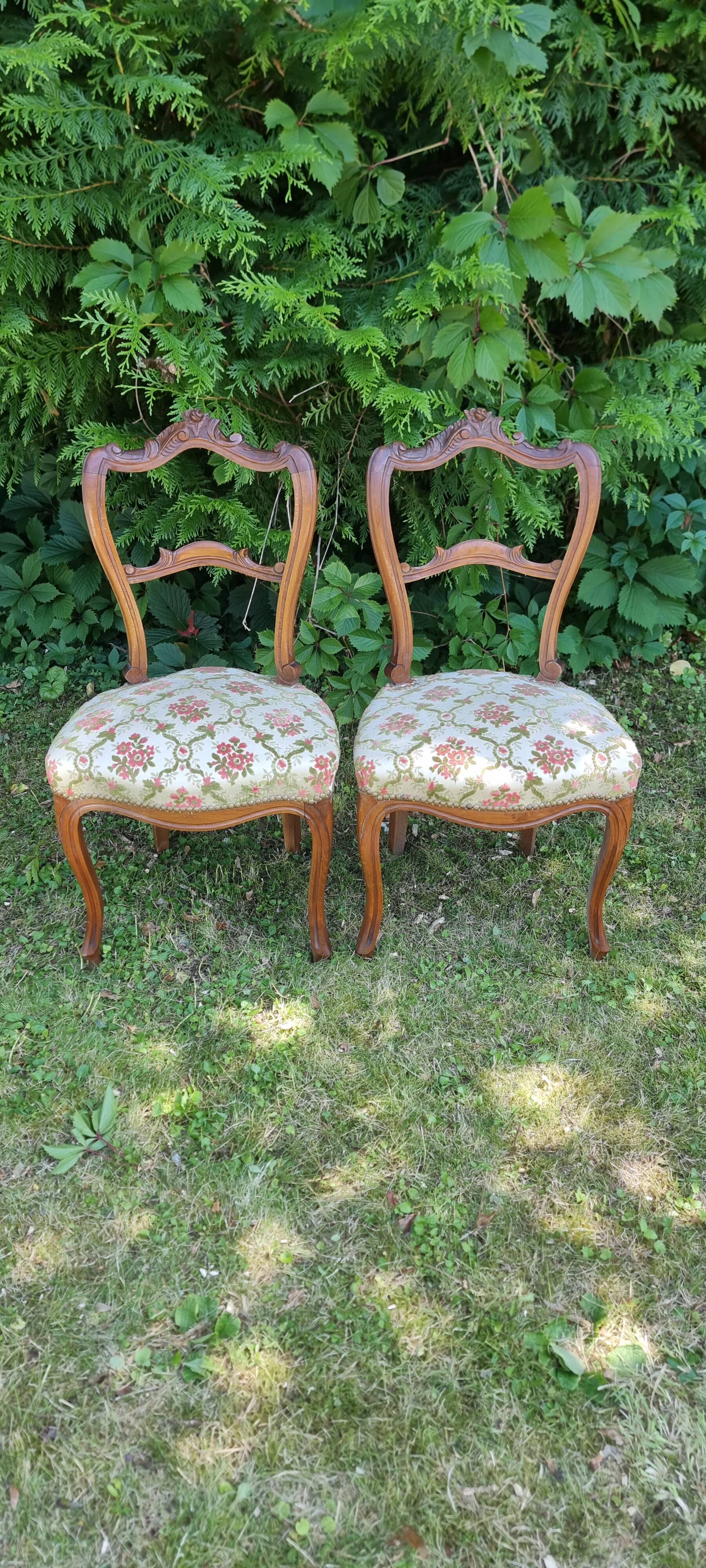 Pair of Louis Philippe chairs