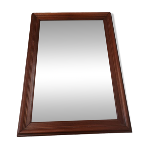 Grand miroir en bois