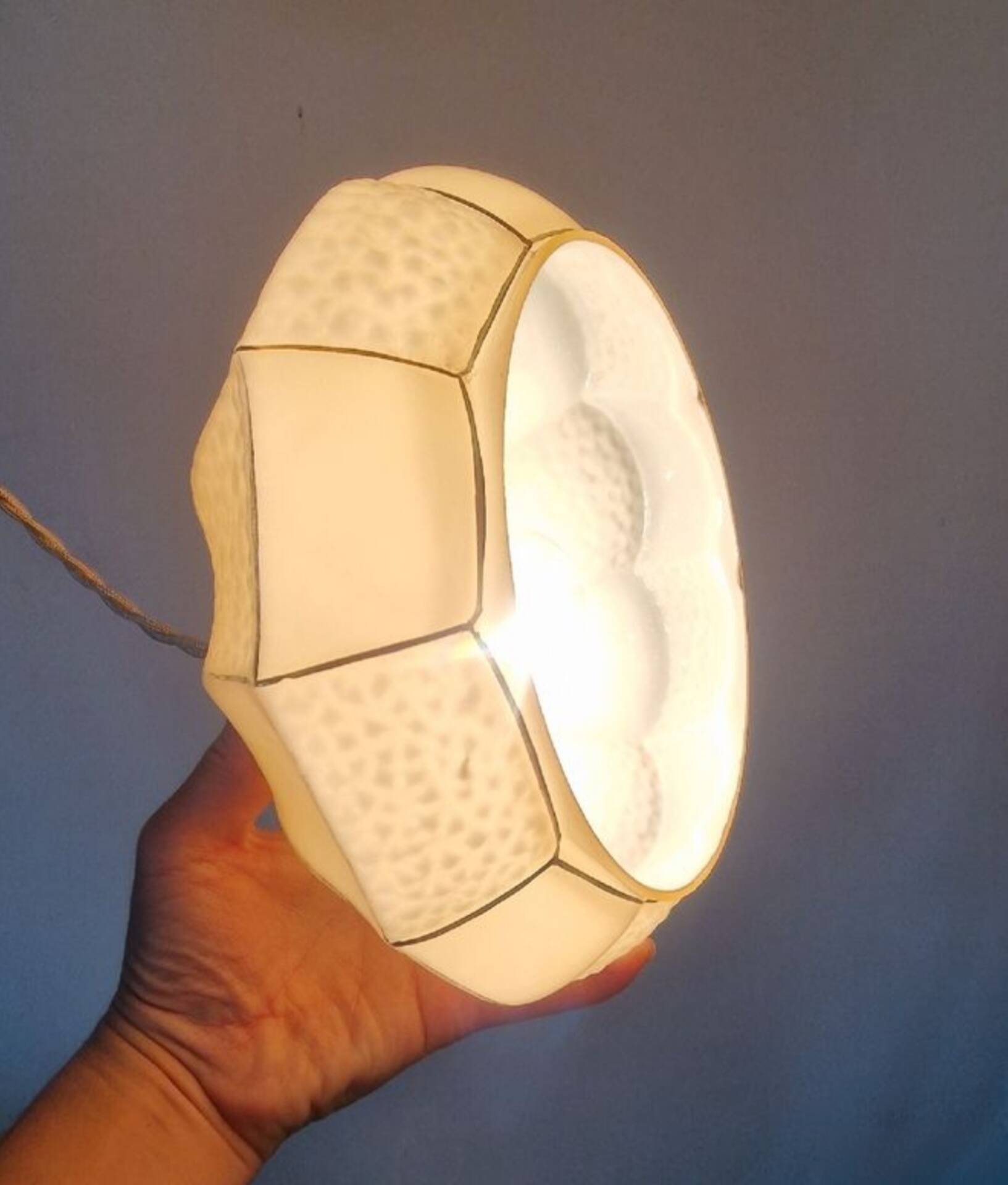 Opaline Art Deco Suspension