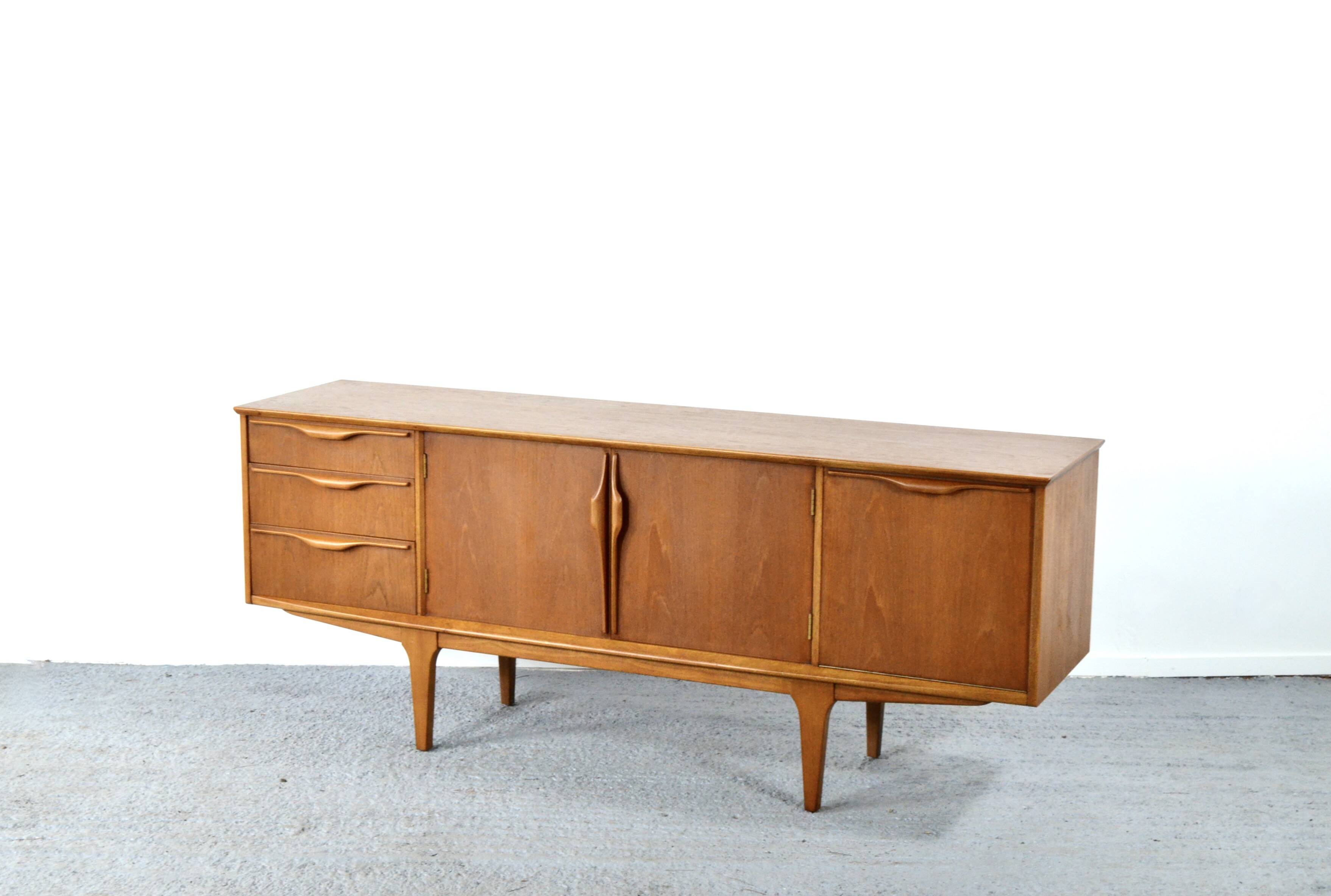 Very Rare Vintage Midcentury Jentique Sideboard / Long John In Teak