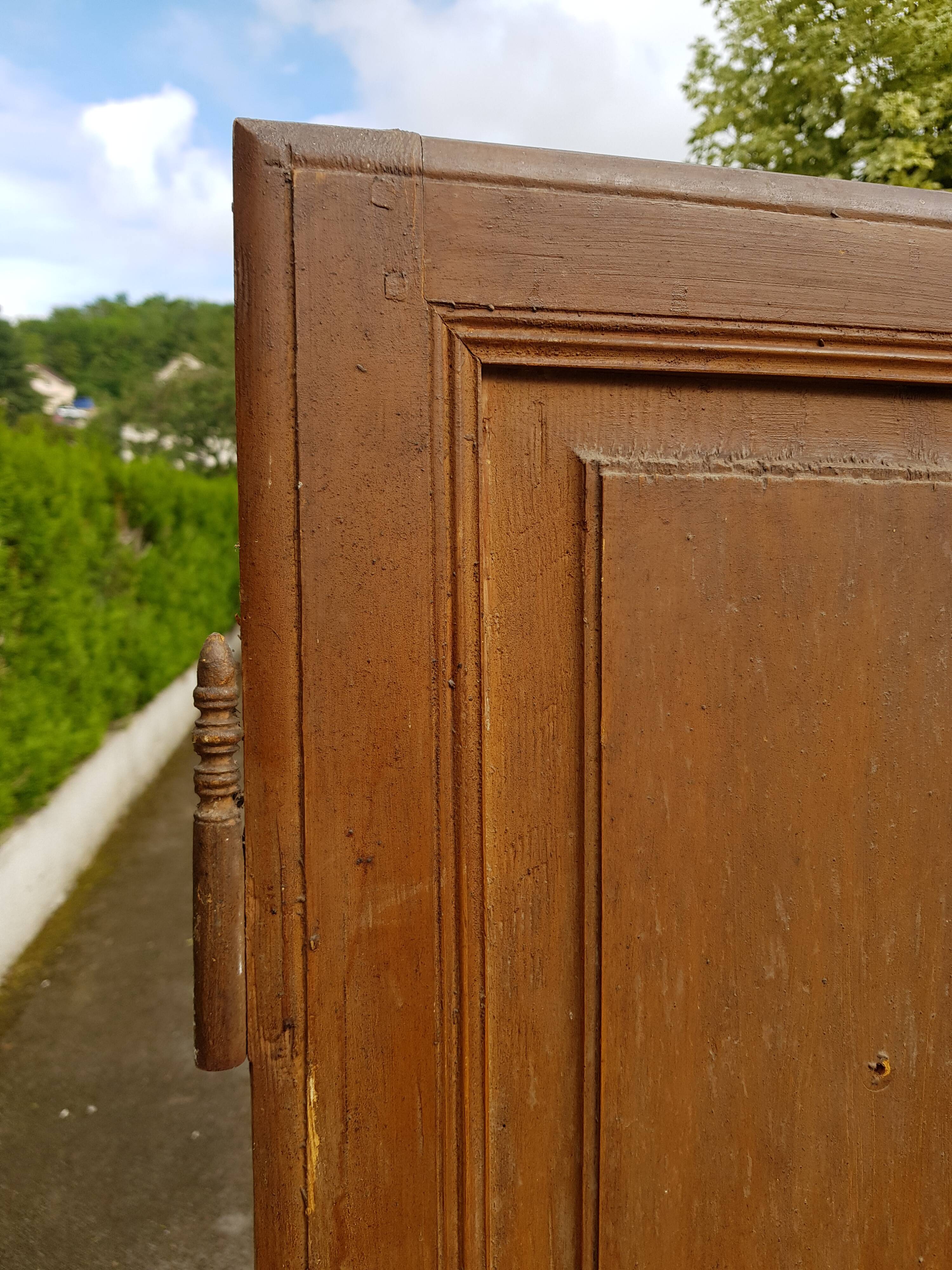 Pair of door in 19th century fir