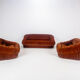 Piumino seating set designed by De Pas, D’Urbino & Lomazzi for Dall’Oca