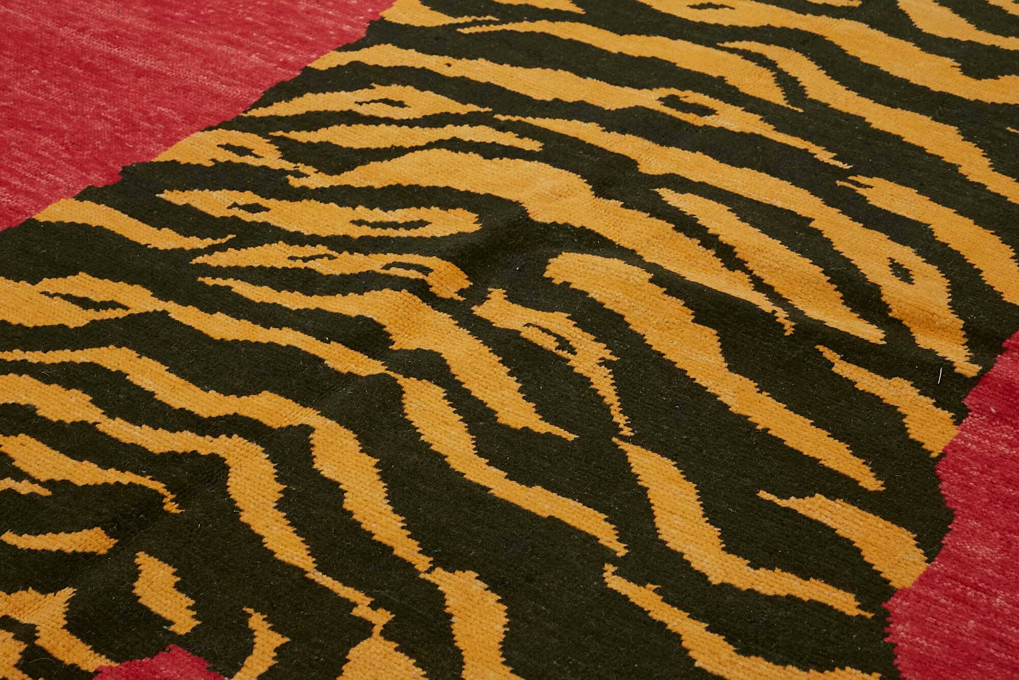 Turkish Handknotted Wool Tiger Rug  252 cm x 301 cm