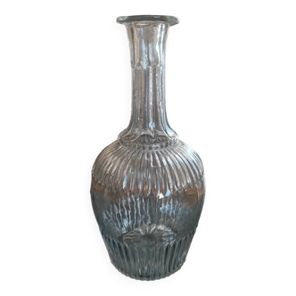 Vintage pressed glass carafe