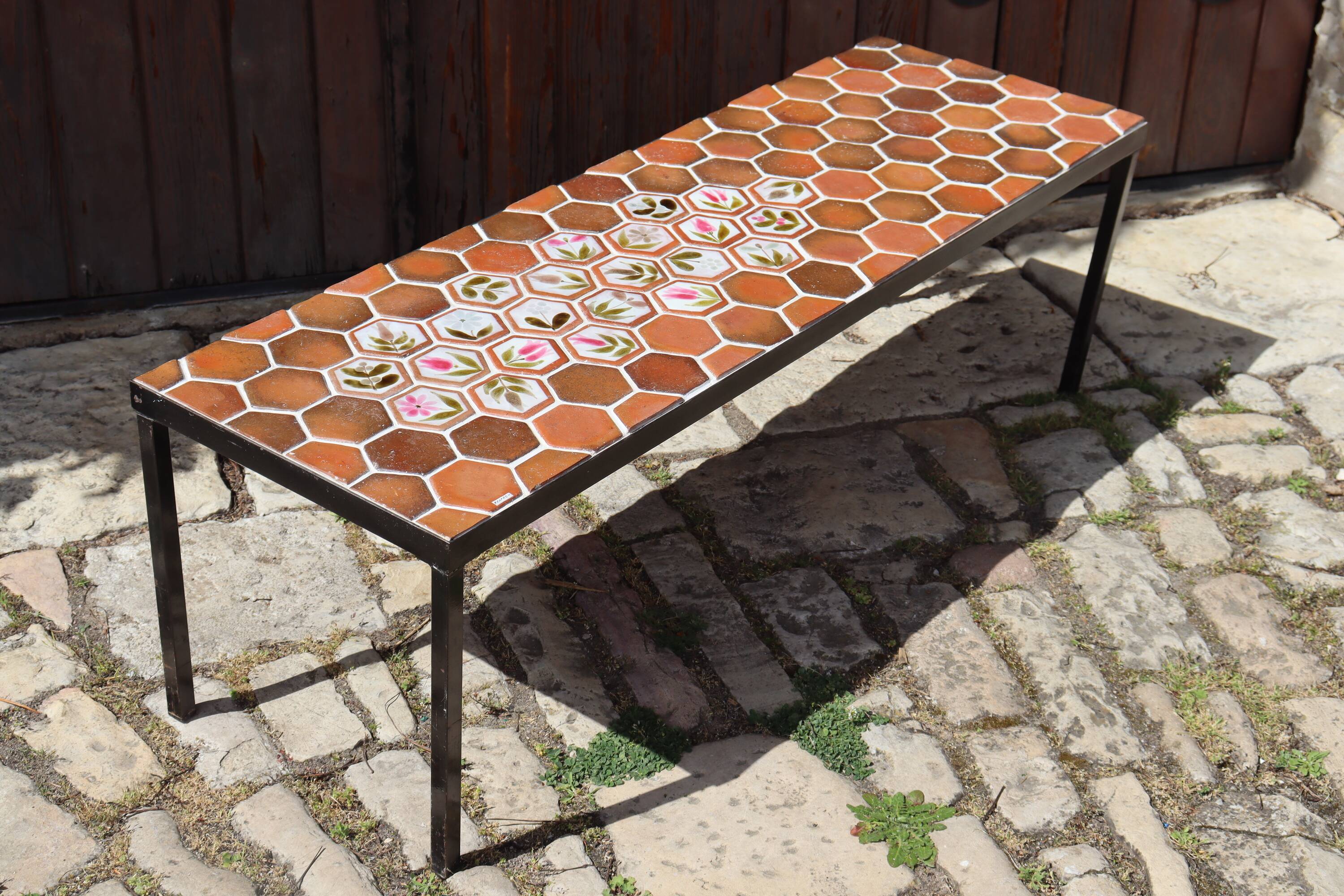 Ceramic coffee table by Roger Capron