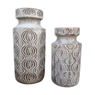 Deux Vases Scheurichpeintres modèle 285