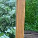 Old mirror with wooden frame