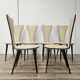 Set of Six Mid-Century Modern Dining Chairs by Umberto Mascagni