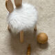 Old wooden bilboquet