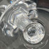 Series of 11 Sèvres crystal wine glasses Niagara model of the 1950s