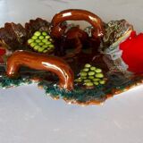 Plate Vallauris with handles