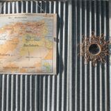 School map Vidal 11 bis Algeria and Tunisia