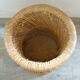 Stool in rattan and rope, 60 years